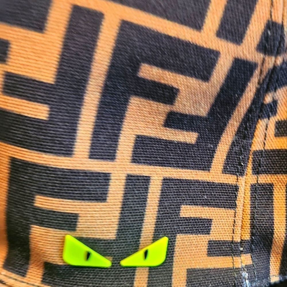 Fendi FF Zucca Monogram Monster Eyes Cap - Picture 2 of 8